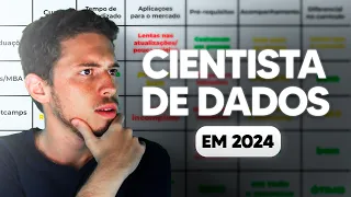 A Melhor Forma de se Tornar um Cientista de Dados em 2024