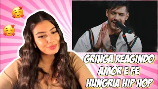 Gringa Reagindo A Amor E Fé Hungria Hip Hop 🥺🇧🇷🇸🇪
