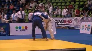 Judo Veterans EM 2012 Opole M2-90kg Finale Hanbauer(AUT) - Belliard(FRA)