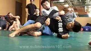 Eddie Bravo: the Chevy (getting the twister from back control)