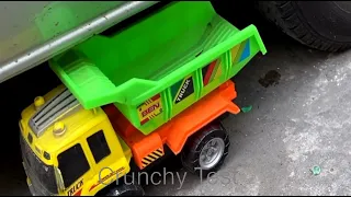 Car vs Sand Truck | Crunchy Test | Crushing Crunchy Soft Things by Car | Experiment car | Car.