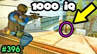 1000 IQ JUMPSHOTS! - CS:GO BEST ODDSHOTS #396