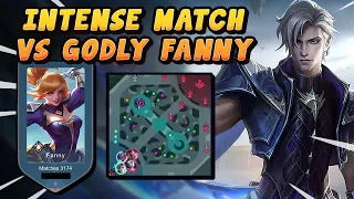Intense Match Vs A Godly Fanny | Mobile Legends