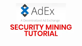 How To Grow Your Adex(ADX) Tokens Through Staking - Step by Step Tutorial