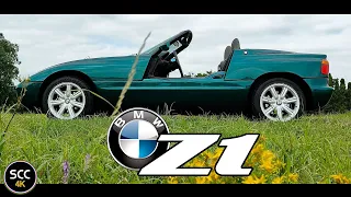 BMW Z1 1991 | 4K | Urgrün | Drive in top gear with engine sound | SCC TV