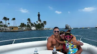 Cruz’N Chill Private Boat Tours Pompano Beach Florida !Hillsboro inlet