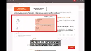 Cara check speed test mbps wifi Unifi [eng sub]
