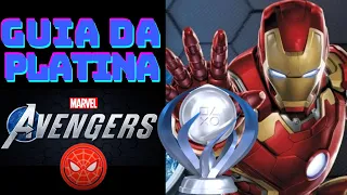 GUIA DA PLATINA MARVEL AVENGERS ! COMO PLATINAR O JOGO DOS VINGADORES !