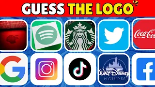 Guess The Logo | 50 Logos In 3 Seconds - Logo Quiz 🎬🎬🎬
