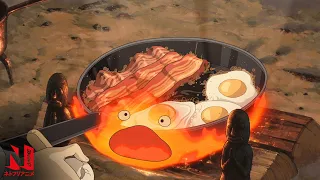 Howl's Moving Castle | Multi-Audio Clip: Gather Around For Breakfast! | Netflix