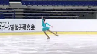 ISU 2014 Jr Grand Prix Ostrava Ladies Short Program Evgenia MEDVEDEVA RUS