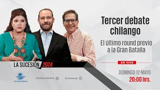 Tercer Debate Chilango y Mesa post debate || EN VIVO