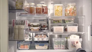 💡Smart refrigerator storage organization tips/ Convenient and neat refrigerator organization ideas