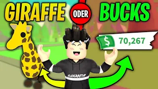 Adopt Me WAS WÜRDEST DU EHER WÄHLEN ? + AUFGABE | Roblox/Deutsch