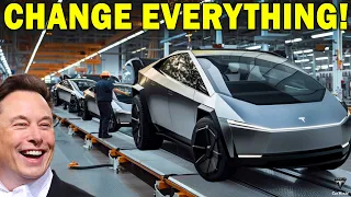 It Happened! Elon Musk LEAKED The Way Tesla Produce Model 2! INSANE Design, Motor & Super Battery