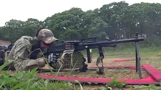 Machine gun shooting competition. Practical shooting. Championship. Pacific fleet of Russia 2019.