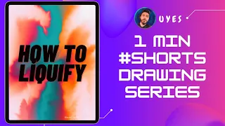 Procreate Tips How to Liquify in Procreate #Shorts