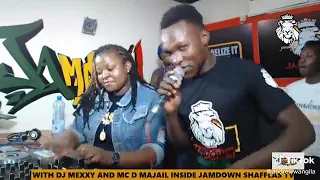 Dj Mexxy ft Mc d Majail live on jamdown shafflas