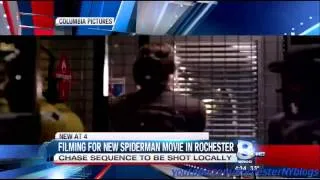 The Amazing Spider-man 2 - filming Parts in Rochester,NY