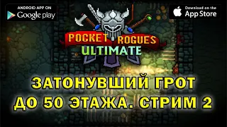 Pocket Rogues затонувший грот до 50 этажа