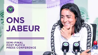 Ons Jabeur Semi-Final Press Conference | Wimbledon 2022