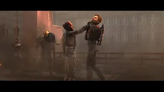Darth Maul captures Obi-Wan on Mandalore [1080p]