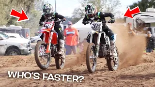 BRIAN vs DANGERBOY DEEGAN!!! Father vs Son who's Faster?!?