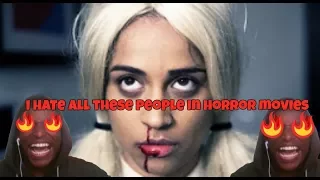 Types of People in Horror Movies REACTION!!!