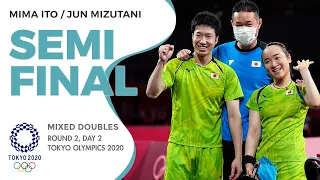 Mima Ito / Jun Mizutani vs Lin Yun Ju / Cheng I Ching || Japan vs Taipei Olympics 2021 Table Tennis