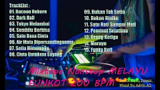 Melayu Dugem Online (Mixtape Nonstop) || FUNKOT 200 BPM DJ GELENG