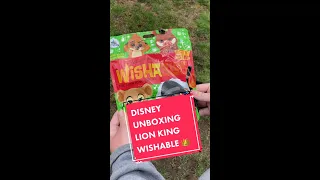 DISNEY UNBOXING - LION KING WISHABLES!