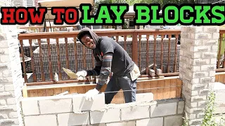 how to lay blocks step by step (P3