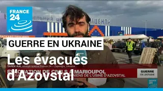 Ukraine : les évacués d'Azovstal attendus à Zaporijjia • FRANCE 24