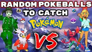 A Wheel Decides What Ball We Can Use To Catch Random Pokémon... Then We FIGHT! - POKEMON Sword