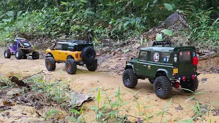 RC Crawlers at Rifle Range Link 170922 – RGT Crusher, RGT Desert Fox, Traxxas TRX-4, GMade GOM