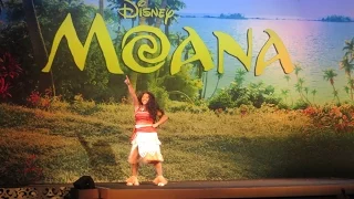 Moana live on stage at the El Capitan Theater in Hollywood