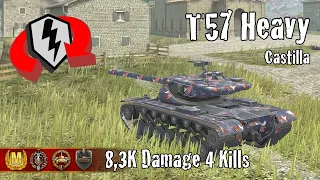 T57 Heavy Tank  |  8,3K Damage 4 Kills  |  WoT Blitz Replays