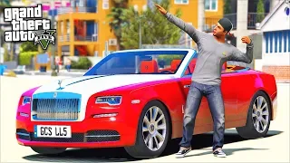 РЕАЛЬНАЯ ЖИЗНЬ В GTA 5 - ПОДПИСЧИК ПОДАРИЛ ROLLS ROYCE DAWN! РОЛС РОЙС КАБРИОЛЕТ!  ⚡ГАРВИН