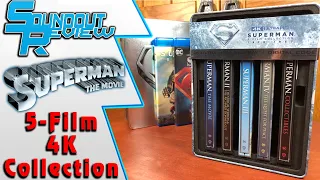 Superman 4K Blu-Ray 5-Film Steelbook Collection Review: Is it Worth It? What's Missing? [Soundout12]