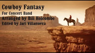 Cowboy Fantasy for Band by Bill Holcombe