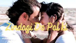 Zindagi Do Pal Ki [ Slowed + Reverb ] - KK | Kites | Moody Music