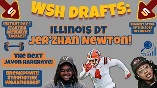 🚨After Film: Why WSH Drafted DT Jer'zhan Johnny Newton 36th Overall! = Javon Hargrave?! Trade Allen?