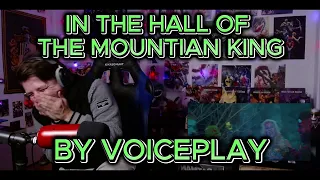 NO WORDS!!!!! Blind reaction to VoicePlay Ft. Elizabeth Garozzo - In The Hall Of The Mountain King