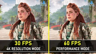 Horizon Forbidden West: Burning Shores DLC | PS5 | Resolution (30 FPS) vs Performance (60 FPS) Mode