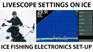 Best Livescope Settings For Ice Fishing (My Live Imaging Electronics Set-Up)