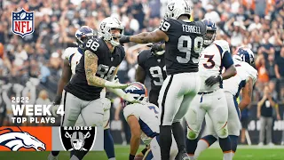 Raiders Win! Top Plays From Week 4 Victory vs. Denver Broncos | Raiders | NFL