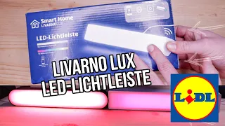 Lidl LIVARNO LUX Lichtleiste Zigbee 3.0 - Phillips Hue Play Bar in billig? | Review in Deutsch