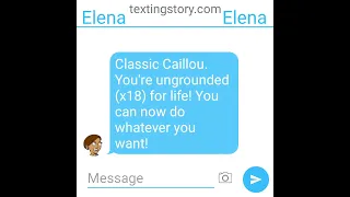Elena ungrounds Classic Caillou/Grounded.