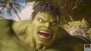 HULK and RYU  Team Fight Scene Eng