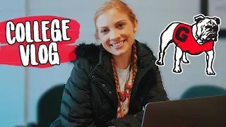 COLLEGE VLOG: Internship Interviews, Class, etc.